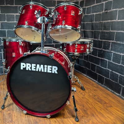 Premier XPK 5‑Piece Drum Kit – Rosewood Lacquer – Birch/Eucalyptus/Birch Shells image 25