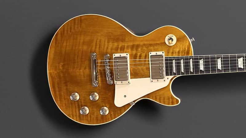 Gibson USA Les Paul Standard 60s Figured Top - Honey Amber image 1