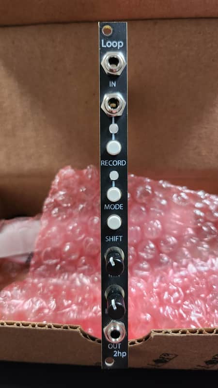 2hp Loop sound on sound looper - Black - Black image 1