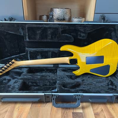 Hamer Californian Elite USA Flame Maple Ebony Boomerang image 6