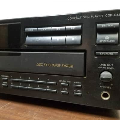Vintage Sony CDP-C435 CD Player For Repair / Will Part Out image 5