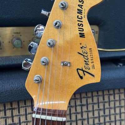Fender Musicmaster with Rosewood Fretboard 1978 - Black image 3