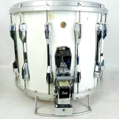 *Pearl 12x14" Maple Shell USA Snare Drum 12-Lug High-Tension Die-Cast Marching* image 9