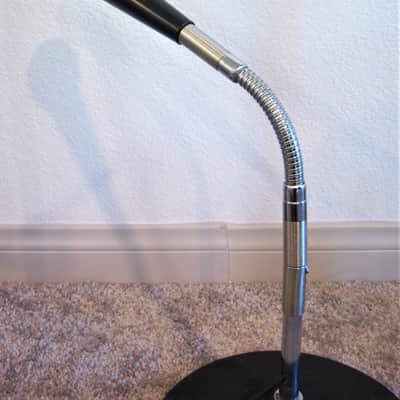 Vintage 1990's Chinese variant model / Atlas Sound MS-12C microphone floor / desk stand w XLR cable image 4