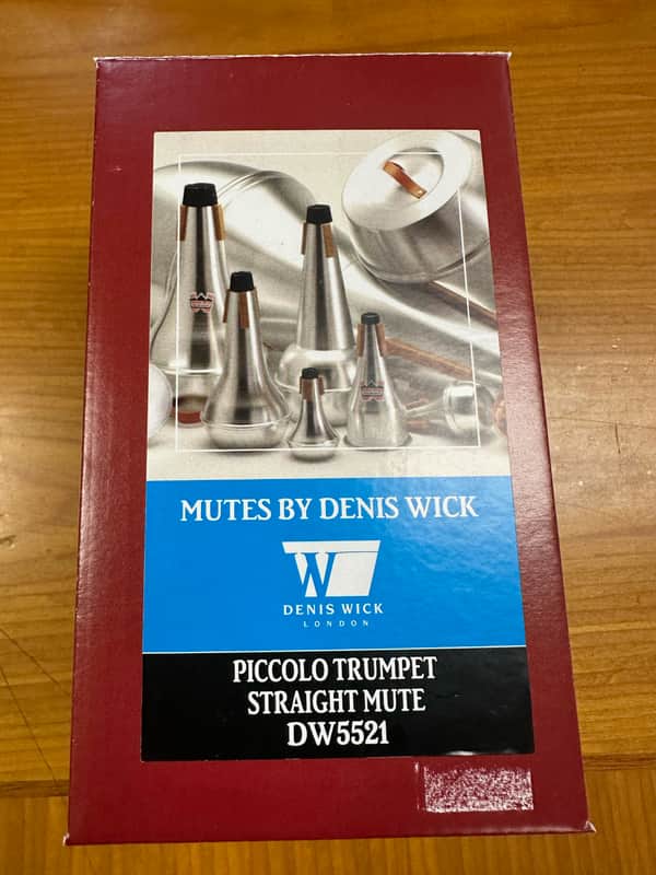 Denis Wick DW5521 Picolo Trumpet Straight Mute image 1
