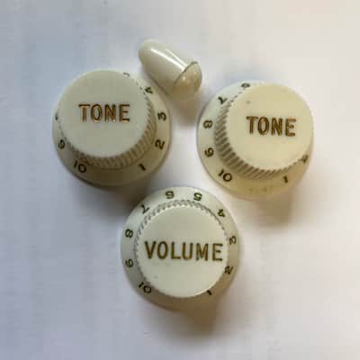 Early 1970's Fender Stratocaster Knob Set image 2