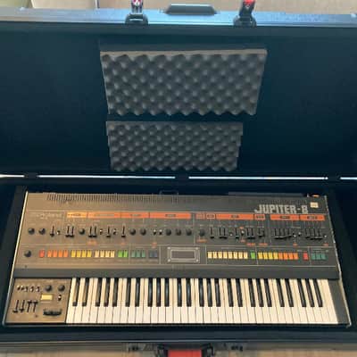 Roland Jupiter-8 61-Key Synthesizer 1981 - 1985 - Black image 2