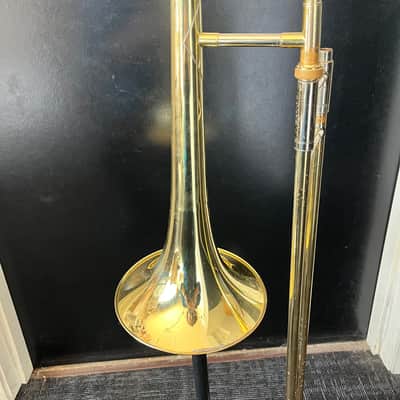 Bach TB300 Student Model Bb Trombone 2000s - Lacquered Brass image 10