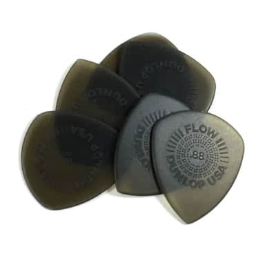 Dunlop Guitar Picks FLOW Standard 6 Pack Primetone .88mm image 1