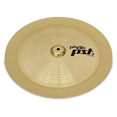 Paiste PST3 18" China Cymbal With Mapex B250 Stand image 2