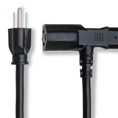 Immagine Hosa Power Cord, Piggyback IEC C13 To NEMA 5-15P - 1ft - 3