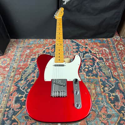 1994 Fender Toploader Fujigen Model TL43 Telecaster - Candy Apple Red image 5