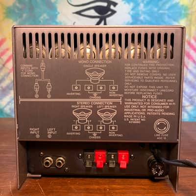 Fully Restored Carver M-400T "The Cube" Stereo/Mono Power Amp - Over 200WPC Or 500W Mono In A Tiny Package! image 13