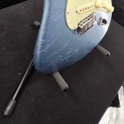 Fender American Ultra Luxe Vintage '60s Stratocaster®, Rosewood Fingerboard, Ice Blue Metallic image 3