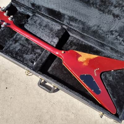 Vintage 1978 Dean V - Not a Reissue - Flamed Cherry Sunburst - Very Rare Find! image 6