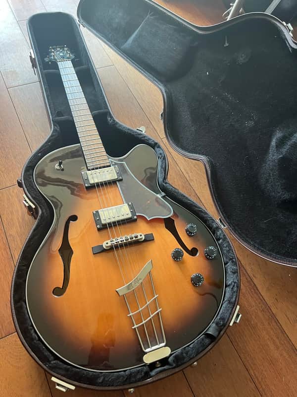 Hofner Contemporary Series Blue Tone Super Luxe E2 (US customers, tax included in shipping cost) 2016 - 2018 - Sunburst bluetone image 1