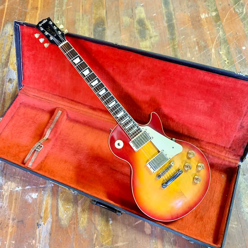 Orville by Gibson Les paul standard 59 reissue r9 c 1980's