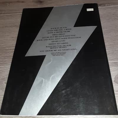 AC/DC - BACK IN BLACK - GUITAR TAB BOOK - TABLATURE SHEET MUSIC SONGBOOK ACDC image 5