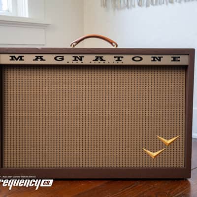 Magnatone Twilighter Stereo Combo Amplifier in Traditional Brown Finish - 2023-2024 image 3