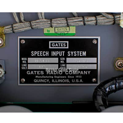 Gates Gatesway NOS Green Rare Vintage Analog Tube Console Recording Mixer image 12