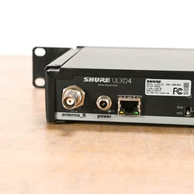Shure ULXD24/SM58 Handheld Wireless System - L50 Range (NO POWER SUPPLY) CG01327 image 6