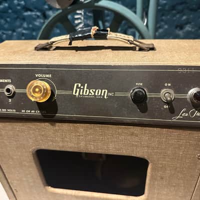 Gibson GA-5 Les Paul Junior Amp 1955 - Tan Tolex image 8