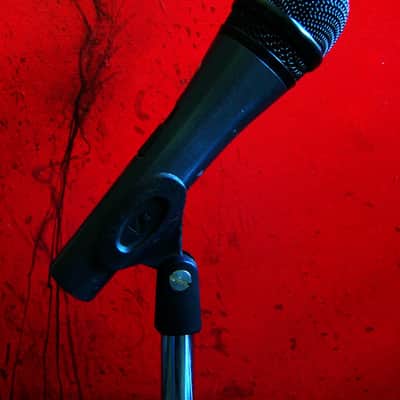 Vintage 1990's Sennheiser E815S dynamic cardioid microphone Low Z w mic clip image 8