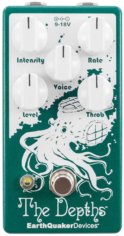 EarthQuaker Devices The Depths Analog Optical Vibe Machine V2 image 1