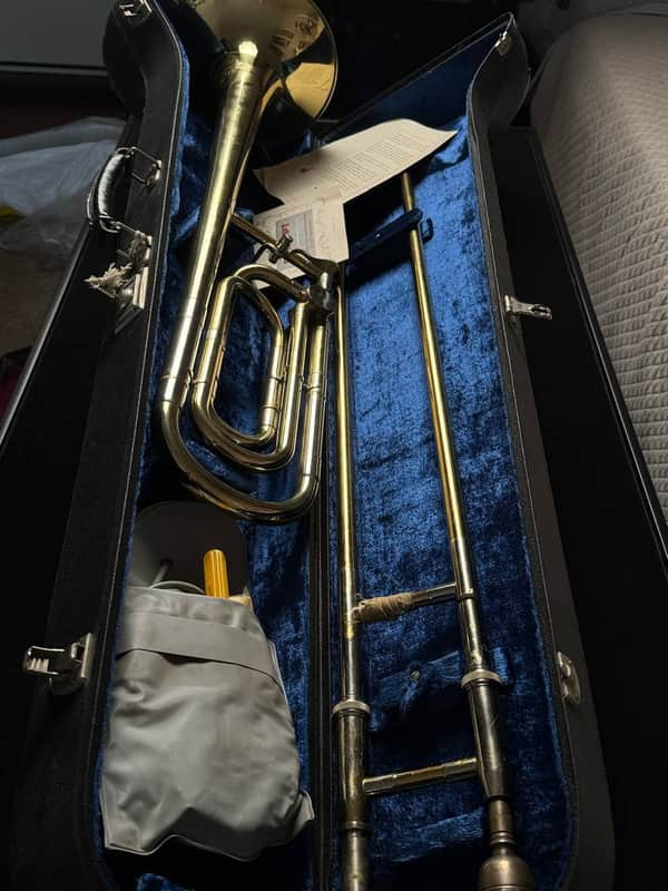 Vintage B&S De Luxe Trombone Model 3059 - Markneukirchen 1984 image 1