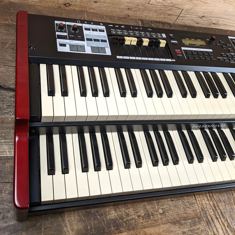 Hammond SK2 Dual Manual Portable Organ W/Soft Case & Pedals | Reverb