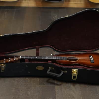 2015 Martin Custom Shop Size 5 Terz 12 Fret Flamed Mahogany Acoustic Guitar Sunburst + OHSC image 21