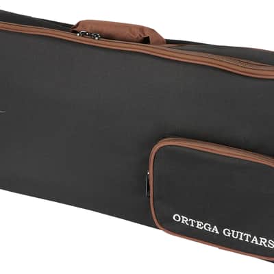Ortega HYDRA Custom Built Series Ovangkol Top Mahogany Double-Necks 4/8-String Acoustic-Electric Tenor Ukulele w/Gig Bag image 17