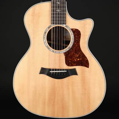 Taylor 454ce 12-String Auditorium Cutaway, ES2 in Natural with Case #1204285091 (2025) image 1