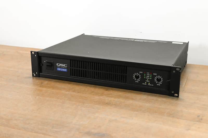 QSC CX1202V 1200W 70V 2-Channel Power Amplifier CG011ZY image 1
