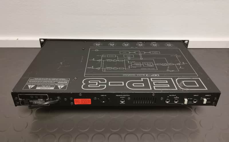 Roland DEP-3 Digital Effects Processor 1987 - 1992 - Black | Reverb