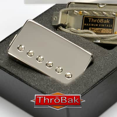 ThroBak DT-102 MXV P.A.F. Repro Set Brite Nickel image 1