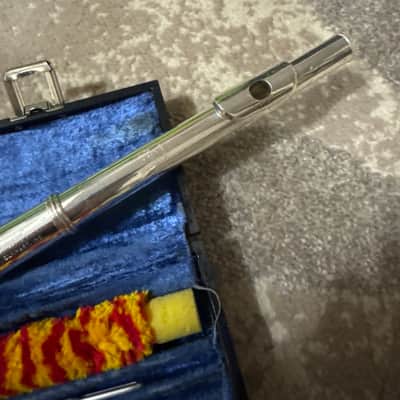 Gemeinhardt 3shb solid silver head joint Early -mid 80s - Silver image 2