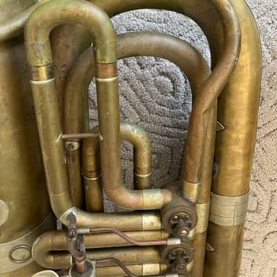 Large vintage Lignatone Tuba image 5