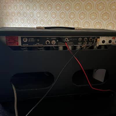 Fender Bandmaster Reverb 2-Channel 40-Watt Guitar Amp Head 1970 - 1975 - Silverface image 4