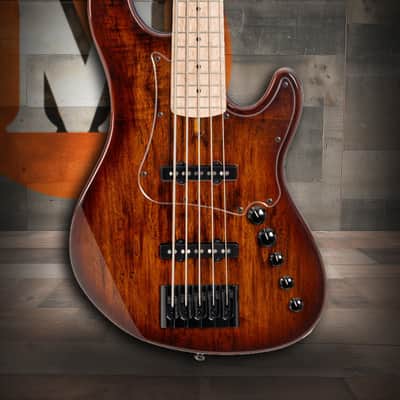 Cort GB5 Natural Custom Bass Guitar | Reverb