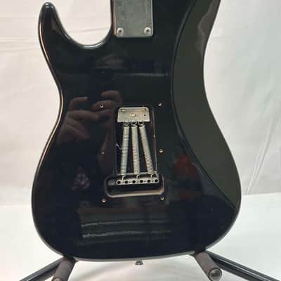 Washburn SDFSB Sonamaster Deluxe Electric Guitar - Transparent Black image 2