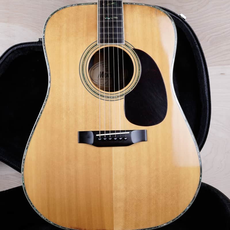 Morris W-40 Acoustic Guitar 1978 Natural Made in Japan MIJ w/ Case
