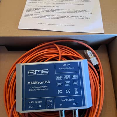 RME MADIface USB 128-Channel MADI USB Interface 2010s - Blue image 2