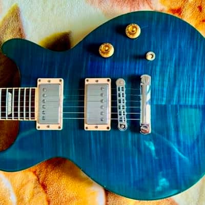 Gibson Les Paul Standard Double Cutaway 1998 - Blue Diamond image 4