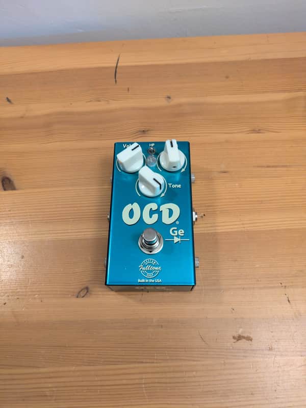 Fulltone Custom Shop OCD-GE Germanium Overdrive 2019 - Tahitian Teal image 1