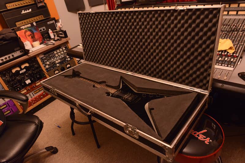 Washburn Dimebag Darrell Pantera Stealth Dime 2ST Signature Guitar 333 + Flight Case Dean image 1