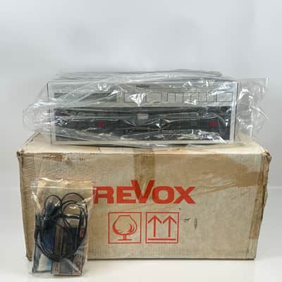 Vintage Revox B215 Cassette Tape Deck w/ Original Box image 1