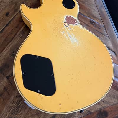 1970 Gibson Les Paul Custom in Alpine White (Nicotine Yellow) – Very Rare image 11