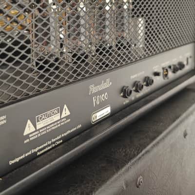 Randall RD100H Diavlo 3-Channel 100-Watt Tube Guitar Amp Head 2010s - Black image 2