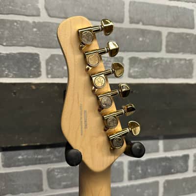 Michael Kelly Custom Collection 60 Burl Ultra Electric Guitar Blue Burl image 5